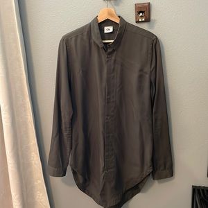 Chapter Olive Green Long Sleeve Woven